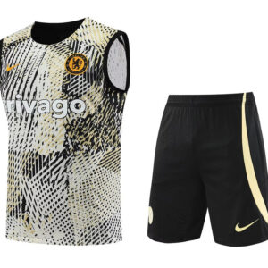 Kit Treino Chelsea 23/24 - Dourado