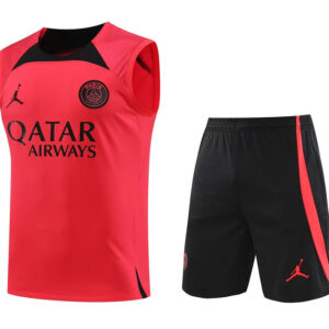 Kit Treino PSG 23/24 - Vermelho