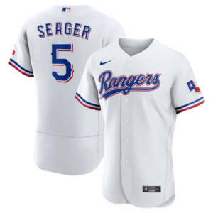 Jersey Texas Rangers Branca Authentic