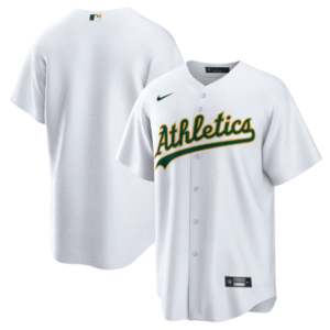 Jersey Oakland Athletics Branca Torcedor