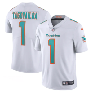 Camisa NFL Miami Dolphins Vapor Limited Jersey Branca