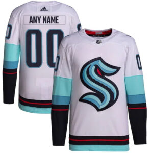 Camisa NHL Seattle Kraken Jersey Branca