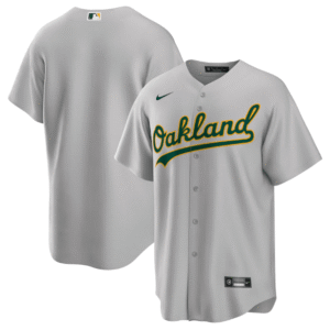 Jersey Oakland Athletics Cinza Torcedor