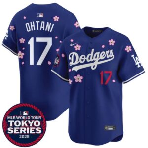 Camisa MLB Los Angeles Dodgers Jersey Azul Tokyo Series 2025