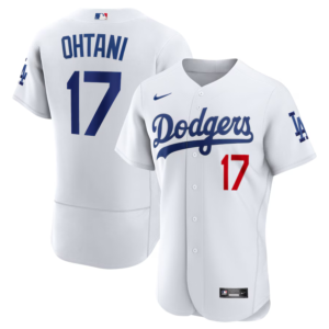 Camisa MLB Los Angeles Dodgers Jersey Branca Authentic