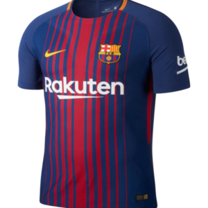 Camisa "Neymar Jr 11" Barcelona 17/18 Home Nike Torcedor - Azul e Grená