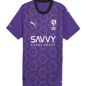Camisa "Neymar Jr 10" Al Hilal 24/25 Third Puma Torcedor - Roxa