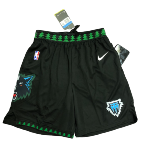 Bermuda NBA Minnesota Timberwolves Nike Authentic - Preta