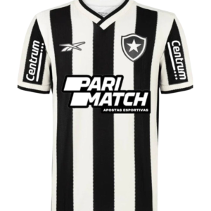 Camisa Botafogo Home 24/25 Torcedor-Preta e Branca