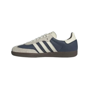 Tênis Adidas Samba OG "Night Indigo Cream White" Feminino Azul