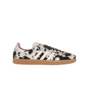 Tênis Adidas Samba OG "Cow Print" Feminino Branco