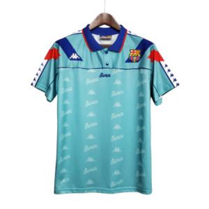 Camisa Barcelona Retrô Away 92/95 Torcedor Kappa Masculina - Azul