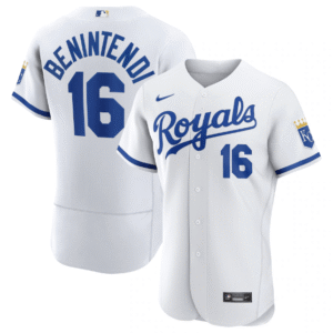 Jersey Kansas City Royals Branca Authentic
