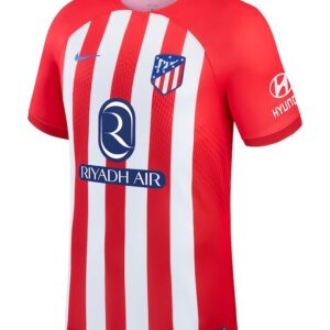 Camisa Atlético de Madrid Home 23/24 s/n° Torcedor Masculino - Vermelha e Branco