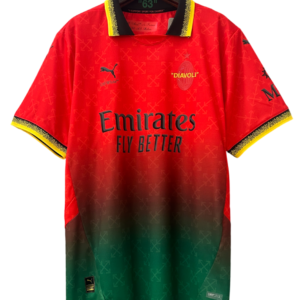 Camisa A.C Milan Edição Co-Branded 25/26 - Masculina Puma - Vermelha e verde