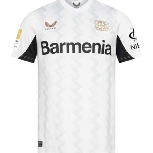 Camisa Bayer Away Leverkusen 24/25 - Branca