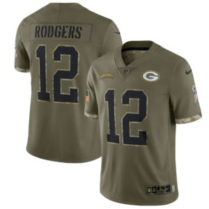 Camisa NFL Green Bay Packer Vapor Limited Jersey Salute To Service 2022