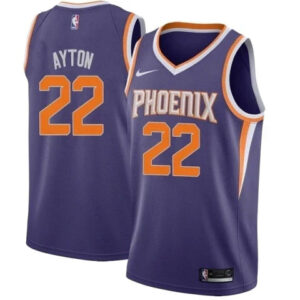 Regata NBA Phoenix Suns Nike Authentic Ayton 22 - Azul
