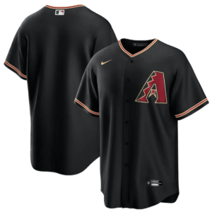 Jersey Arizona Diamondbacks Preta Torcedor