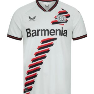 Camisa Bayer Leverkusen Away 23/24 s/n° Torcedor Castore Masculina - Branca