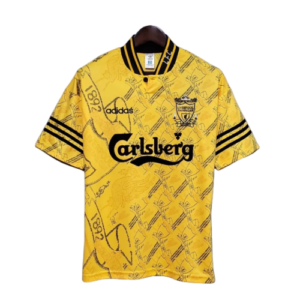 Camisa Liverpool Retrô 1994/1996 Amarela - Adidas