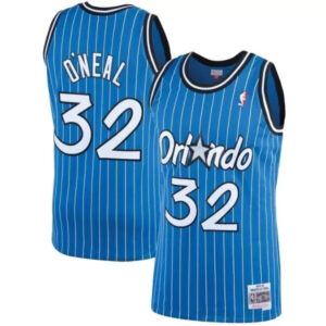 Regata NBA Orlando Magic Retrô 1994-1995 Mitchell & Ness Authentic O' Neal 32 - Azul