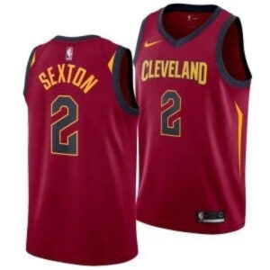 Regata NBA Cleveland Cavaliers Nike Authentic Sexton 2 - Grená