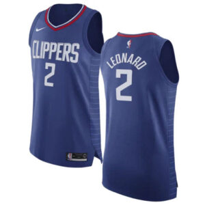 Regata NBA Los Angeles Clippers Icon Edition Nike Authentic Swingman Leonard 2 - Azul
