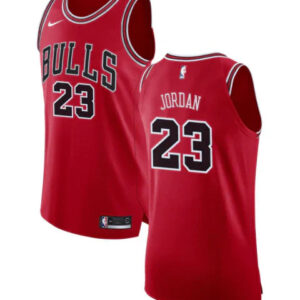 Regata NBA Chicago Bulls Icon Edition Nike Authentic Jordan 23 - Vermelha