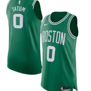 Regata NBA Boston Celtics Icon Edition Nike Authentic Tatum 0 - Verde
