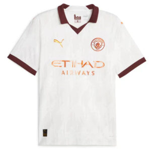 Camisa Manchester City Away 23/24 s/n° Torcedor Masculina - Branco