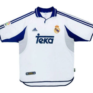 Camisa Real Madrid I Home 2000/01 Adidas Retrô