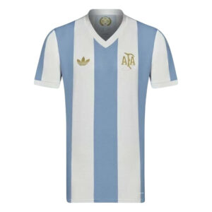 Camisa Argentina Edição 50 Anos 24/25 Azul e Branca - Adidas Masculino Torcedor