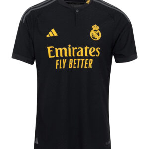 Camisa Real Madrid Third 23/24 s/n° Torcedor Masculino - Preta
