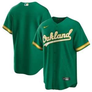 Jersey Oakland Athletics Verde Torcedor