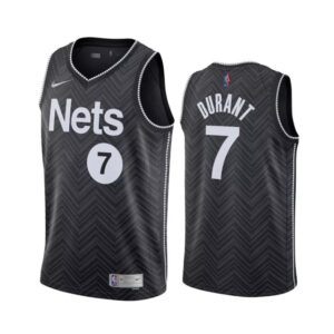 Regata NBA Brooklyn Nets Edition 20/21 Nike Authentic Durant 7- Preta