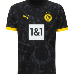 Camisa Borussia Dortmund Away 23/24 s/n° Torcedor Puma Masculina - Preta